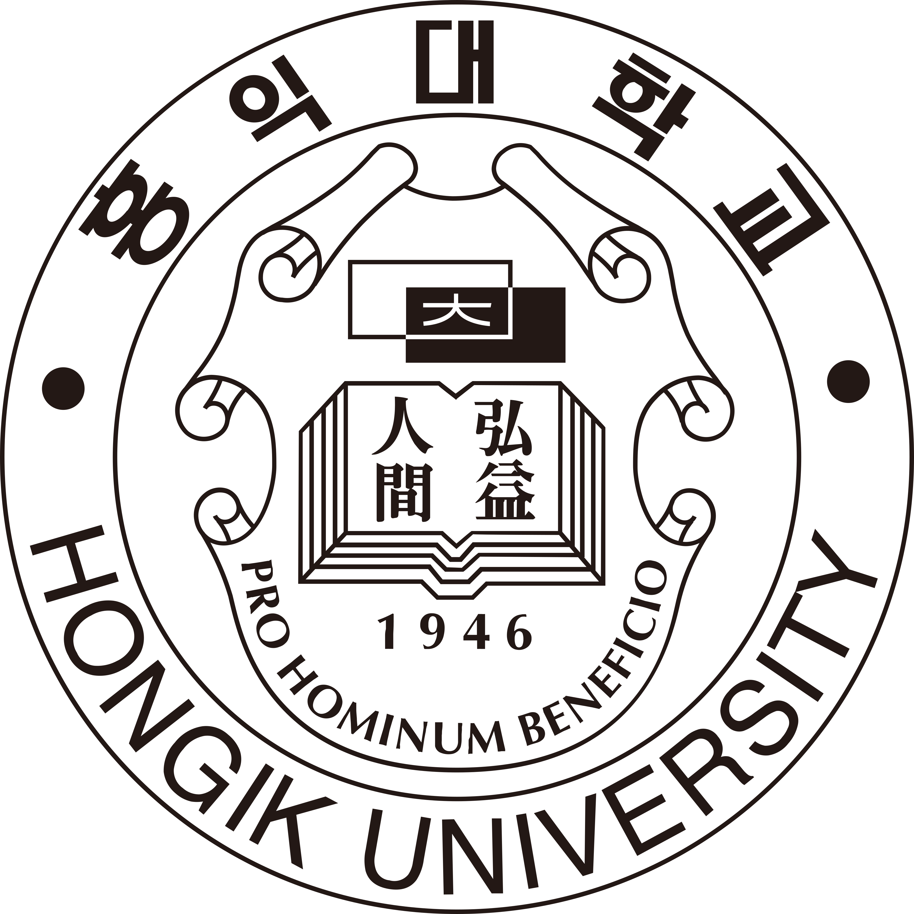 Hongik University logo
